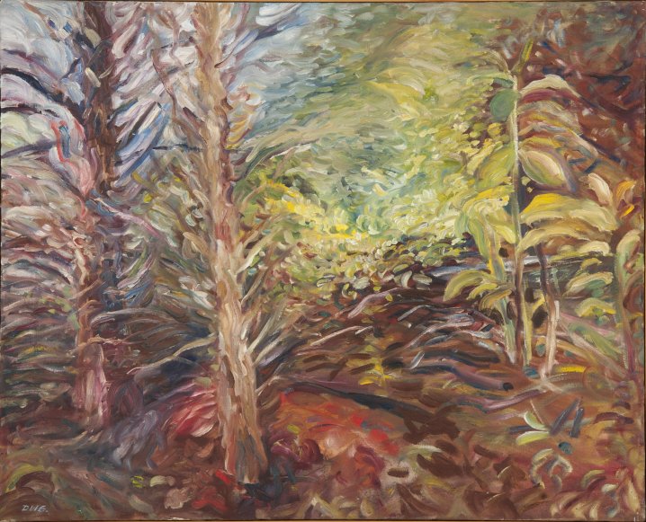 Cedars and Poke Plant